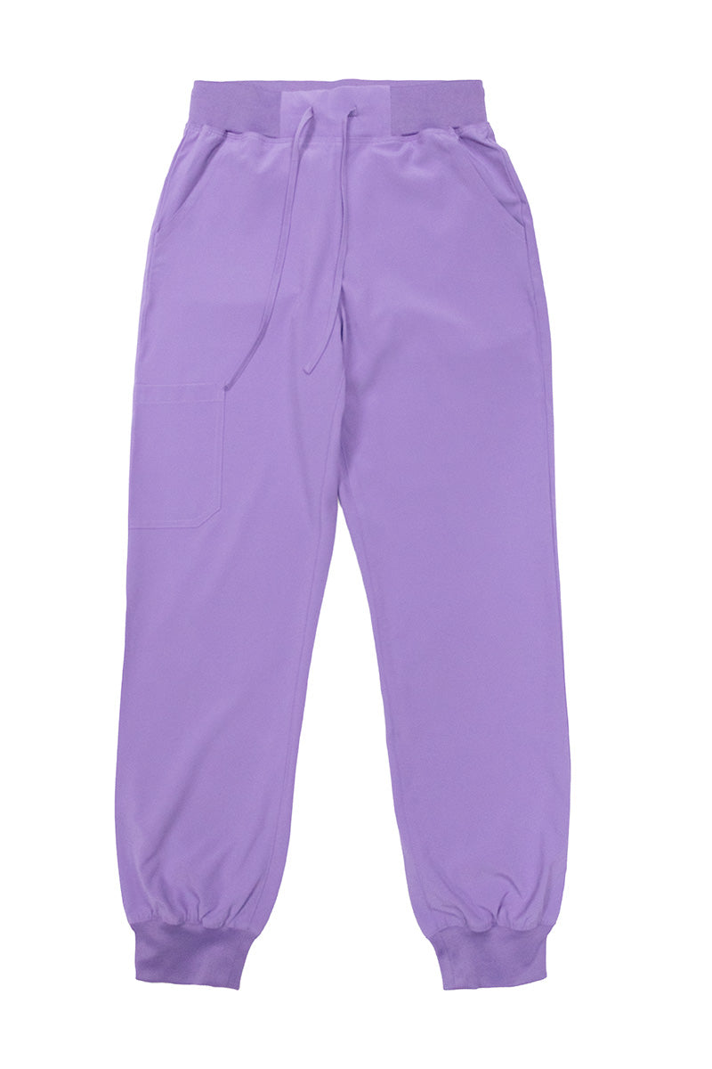 Scrub Médico Mao Jogger color Morado Pastel para mujer