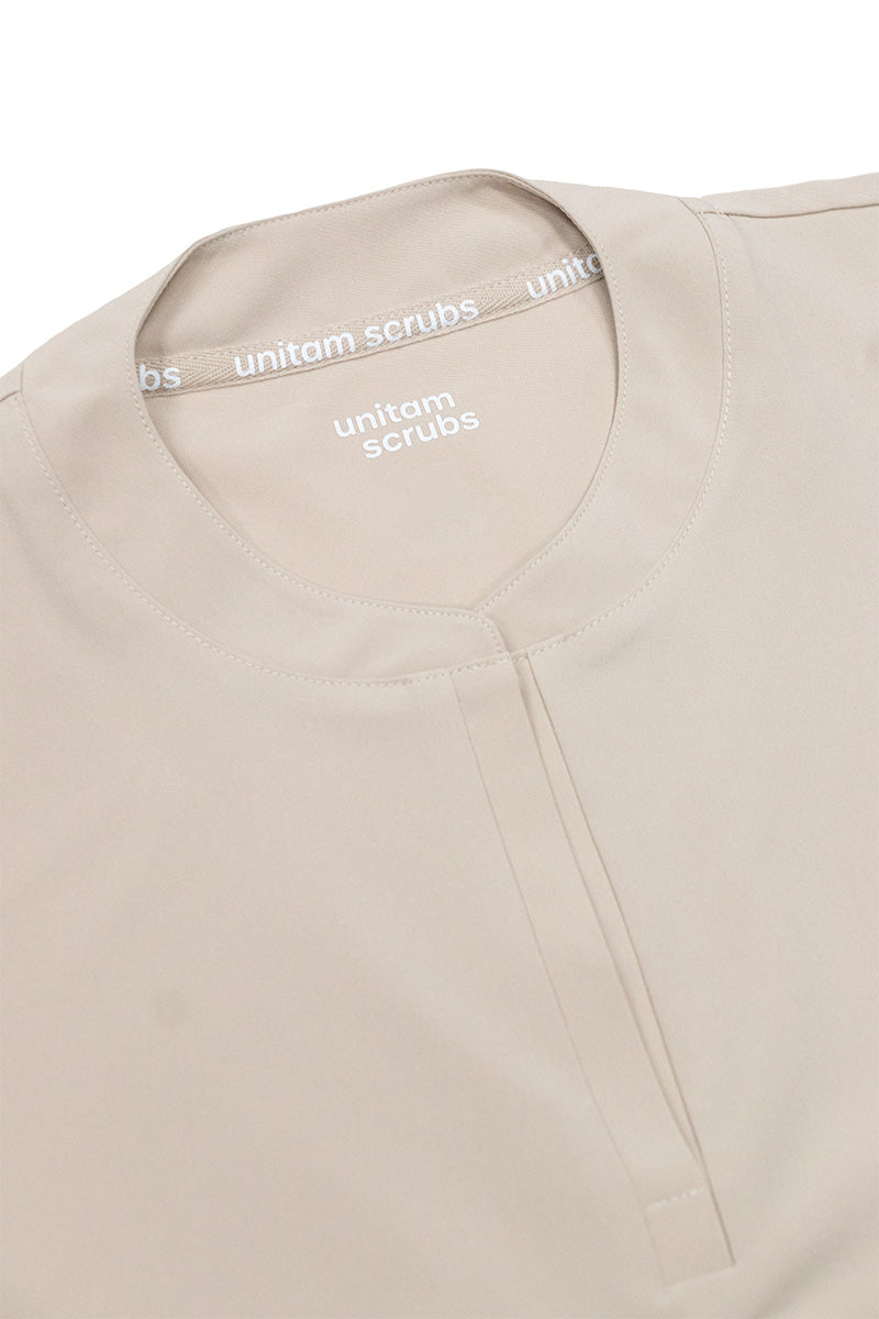 Scrub Médico Mao Jogger color Beige para mujer