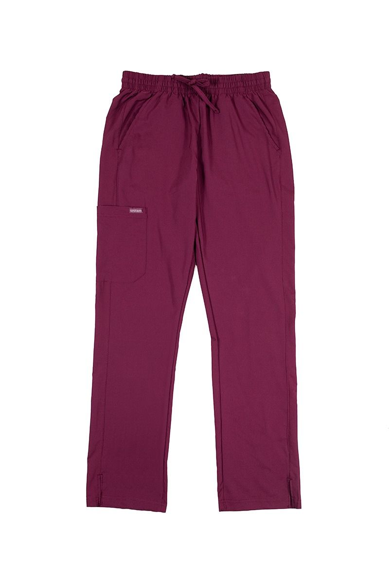 Scrub Médico Four Way Stretch color Vino para hombre