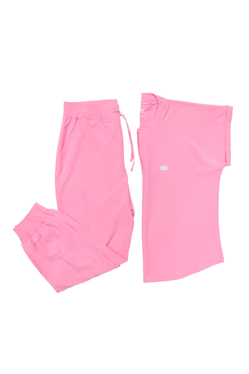 Scrub Médico Mao Jogger Rosa para mujer
