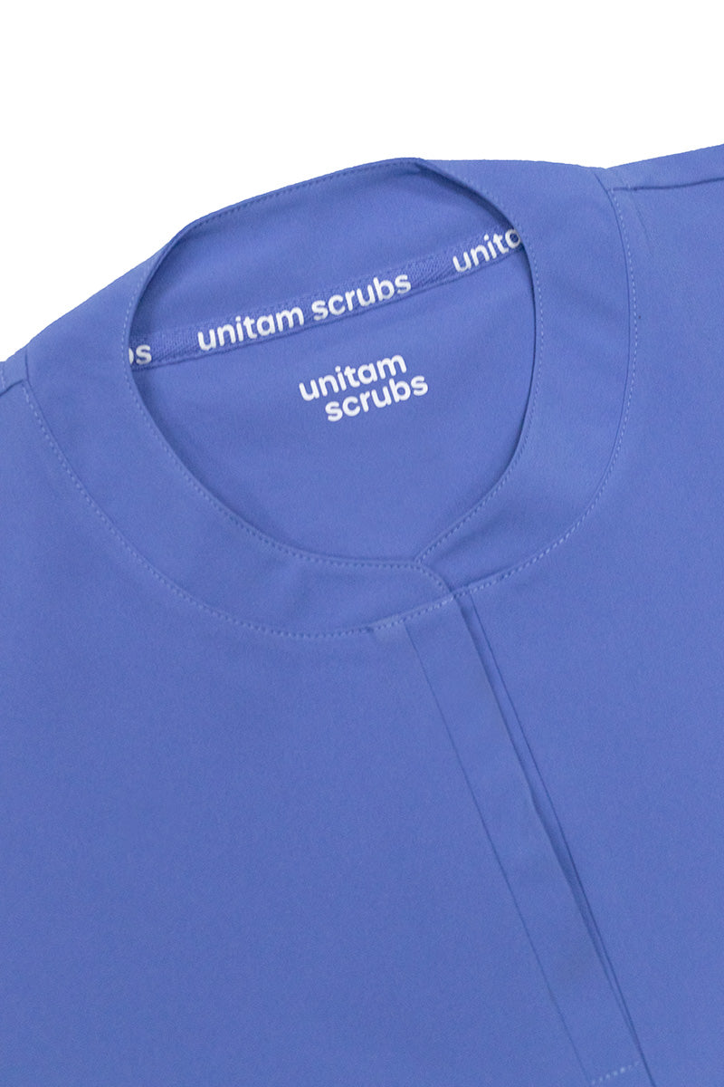 Uniforme Quirúrgico Mao Jogger color Azul Celeste para mujer cuello mao