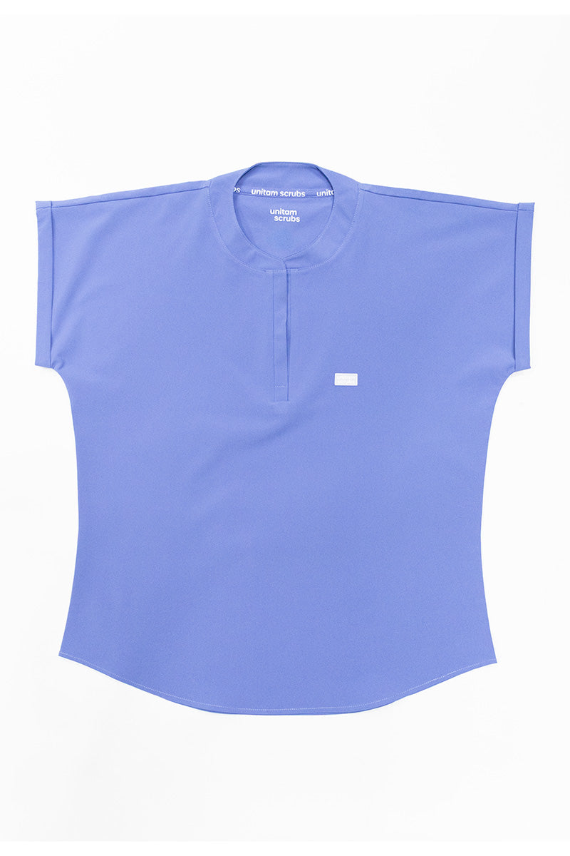 Uniforme Quirúrgico Mao Jogger color Azul Celeste para mujer vista frontal