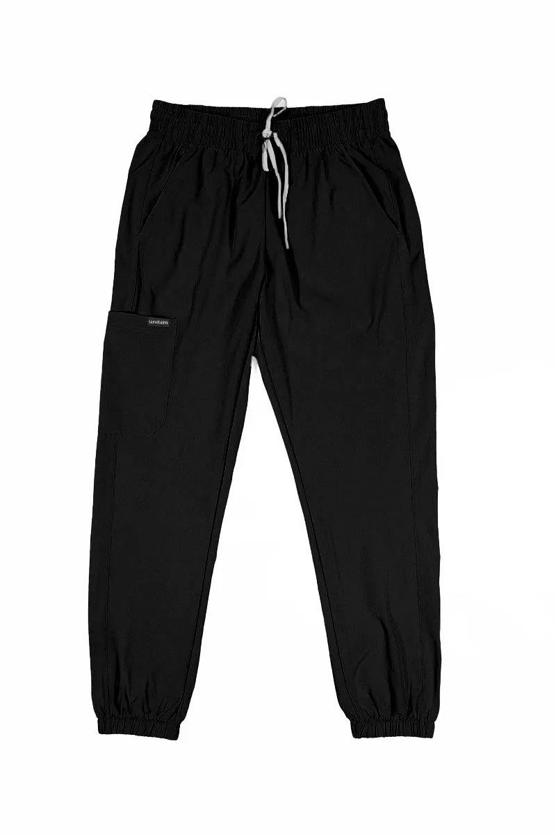 Scrub Médico Four Way Stretch Jogger negro para mujer
