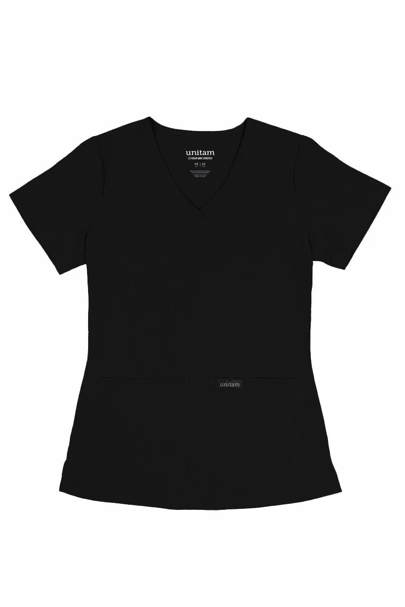 Scrub Médico Four Way Stretch Jogger negro para mujer